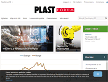 Tablet Screenshot of plastnet.se